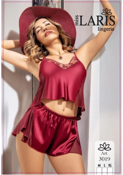LARİS TÜL DETAYLI ŞORTLU TAKIM
