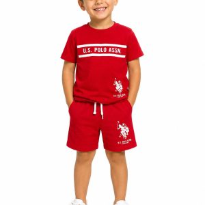 U.S. Polo Assn Erkek Çocuk  Bermuda Takım
